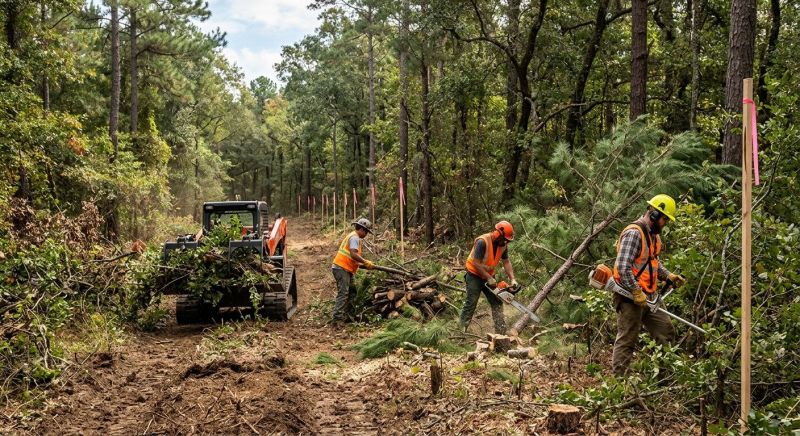 Land Clearing in Marietta, GA