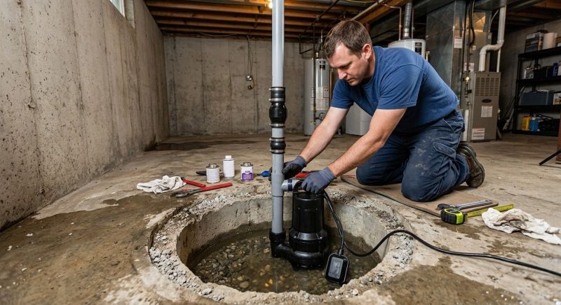 Sump Pump Plumbing in Manchester, NH